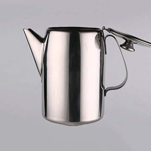 Preisvergleich Produktbild Rollsnownow Haushalt Edelstahl Teekanne Hotel Küche Teekessel kann durch Induktion Cooke 3L beheizt werden Nach der Fertigstellung der automatischen Heizung