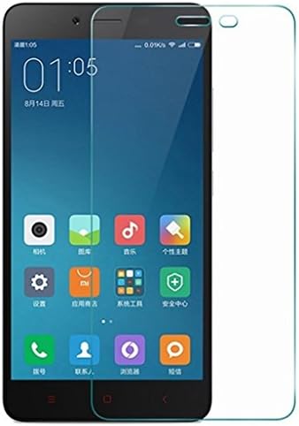 Granadatech@ Tempered glass screen protector for Xiaomi Redmi Note 2 HD quality, thickness 0.3 mm, rounded corners 2.5D, 9H high shock resistance. No bubbles when installing the screen protector