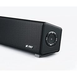 Alternative view of F&D E200 Plus Soundbar Speaker (Black) | Wireless Bluetooth Speakers | 5W Output/BT4.0/USB/Aux | 2600mAh Battery | Powerful Bass Soundbar | Side Panel Controls | Sound Bar for TV, Pc, Laptop & Phones