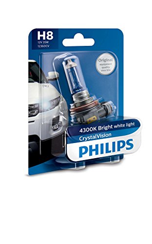 Philips H8 12360 Crystal Vision Foglight Bulb (12V, 35W)
