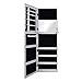Produktbild BXSG® Multifunktions-Concise europäischen Stil Hanging the Door ,Wand Schmuckschränke mit Magnetspiegel verschlossen 6128 (weiß NO.1)