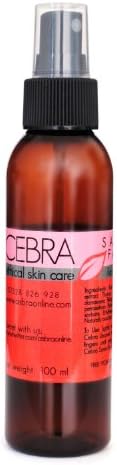 Cebra ethical skincare - Organic Rosewater - 100 ml - Bulgarian - soothing toner for irritated skin that tends to redness - natural room spray