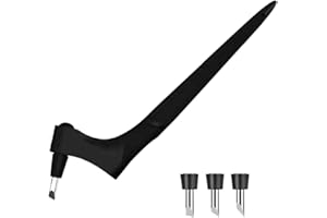 COYUN Outil Coupe Artisanal Rotatif, Scalpel Artisanal, Massicots à Lame Rotative, Cutter Rotatif De Précision, Couteau d'Artisanat Rotative À 360 Degrés Precision Cutter Cuter Rotatif Scrapbooking