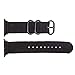 Produktbild kashyk Kompatibel mit Apple Watch Armband 38mm / 40mm, Leichtes Atmungsaktives Nylon Sportarmband Ersatzarmband i Watch Serie 1/2/3/4, 1 * Nylonband, 2 * TPU Etui (Schwarz)
