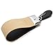 NEW Haryali Hand Assembled Classic Collection Straight Cut Throat Wooden Shaving Razor Wooden Black Badger Hair Shaving Brush Brown Leather Strop & DOVO Honing Paste.