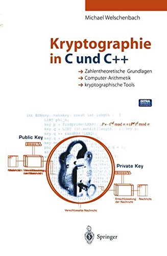 Kryptographie in C und C++: Zahlentheoretische Grundlagen, Computer-Arithmetik mit großen Zahlen, kryptographische Tools Buchen