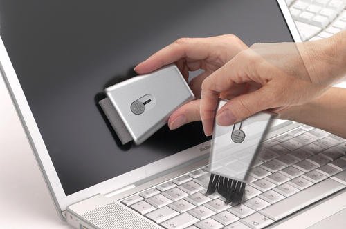 REFLECTS Bildschirmreiniger Tastaturreiniger Tabletreiniger COSLADA Blau, Transparent - 3