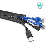 [Resistencia a Corrosión] El producto se utiliza a temperaturas que varían de -50 ? C a +150 ? C, por lo que puede proporcionar una protección perfecta para su cable en todos los días.