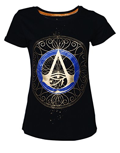 Preisvergleich Produktbild Bioworld Assassins Creed - Origins Empire Gold Logo T-Shirt XL