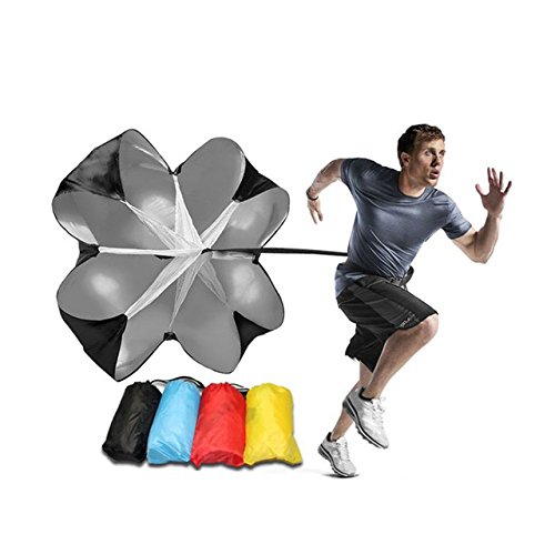 Winnes Formation Parapluie Parachute de Resistance pour Football/Athlétisme/Entrainement à la Vitesse/Endurance