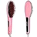 ACEVIVI Digital Brush Straightener Antic Static Ceramic 8 Second Straightening and Frizz-free Hair (Pink)