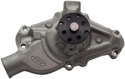 PRW 1435003 Performance Quotient 3/4" Pilot shaft High Flow Aluminum Water Pump for Chevy SB, Corvette 1971-82