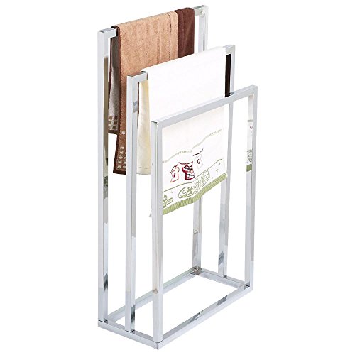 Yahee Handtuchständer Handtuchhalter Standhandtuchhalter 3 Arme Kleiderständer aus Edelstahl - 4