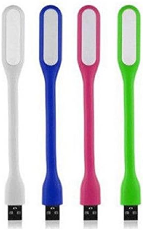 XTS 4 PCS Flexible Mini USB Laptop LED Light Lamp for Computer Keyboard PC Notebook Laptop Book Reading Lamp