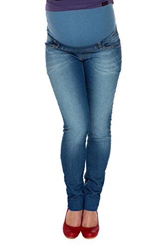 My Tummy Maternity Jeans Trousers Jane Slim Blue Denim M (Medium)