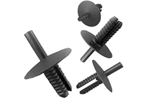 ROMIX myshopx C59 Befestigung Clips Türverkleidung Klammern Stoßstangen Befestigung Clips Stoßfänger Zierleiste Radlauf Plastik Nieten Schlagniete Druckniete