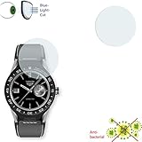 Disagu Tag Heuer Connected Modular 45 Displayschutzfolie - 2X ClearScreen Schutzfolie für Tag Heuer Connected Modular 45 Anti-bakteriell, Blaulicht-Filter