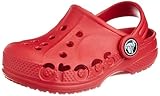 Anchura del zapato: Normal Crocs Baya Kids, Zuecos Unisex Niños, Rojo (Pepper), 32/33 EU