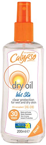 Calypso Dry Oil Wet Skin with SP30