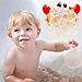Produktbild Wokee Tragbare Seifenblasenmaschine, Automatischer Seifenblasen-Bubble Machine Tub Große Krabbe Automatische Bubble Maker Gebläse 12 Musik Song Bad Spielzeug für Baby