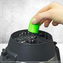 coolina® Teig-Ex Accessoire pour récupérer la pâte pour Monsieur Cuisine Connect, couleur : vert gecko