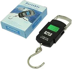 Dabster Digital Portable Hook Type Weighing Scale 50 kg, Multicolor