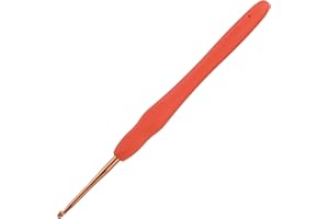 Benlay 2.5 mm Crochet Hooks for Crochet and Knitting, Ergonomic Crochet Hooks with Soft Handles for Arthritic Hands, Lightweight and Comfortable Crochet Tool, Crochet Tool for Knitters