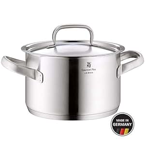 WMF Gourmet Plus Kochtopf, hoch 16cm, Metalldeckel