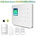 Price comparison product image SUNNY-MARKET New KERUI High-end 99 Wireless Zones TFT Color Dispaly Touch Keypad Voice Prompt Home Burglar Security GSM Alarm System