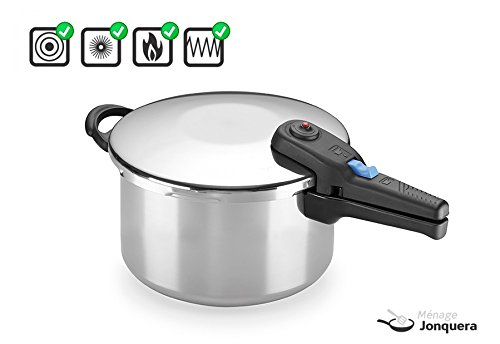 Olla a presion super rapida - Alza Omega (Varias medidas) - 4 litros