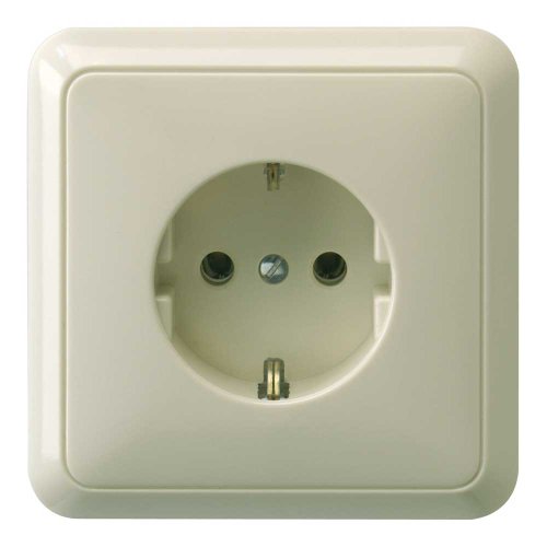 Preisvergleich Produktbild REV Ritter 0531059555 ST550 Steckdose komplett, cremeweiß