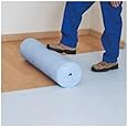 WRX Heavy Duty Reusable Floor Protection - Protects Multi Surfaces Such As Carpet, Wooden, Parquet, Worktops, Tiles, Laminates - Anti Slip - 100% Paint Proof (1M X 30M) Coverage of 30 Sqm