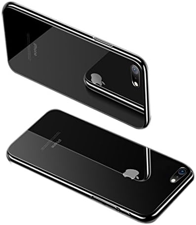 Youmixx iPhone 8 Plus case,iPhone 7 Plus case, (TPU + Tempered Glass) 2 in 1 Shock Absorption Double Protection Military-Grade Defender Hybrid Case Cover for iPhone 8/7 Plus Apple By