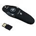 Tsing Pointeur Rouge Dispositif Sans Fil Télécommande de Présentation PowerPoint avec navigateur de pages, mini récepteur USB et touches de raccourci pour écran blanc et reprendre le diaporama Portée de 10m