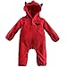 iEFiEL Baby Girls Winter Halloween Romper Jumpsuit Costume Outfit Red 6-9 Months