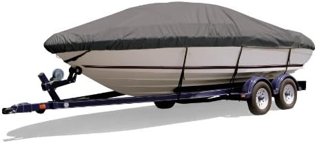 Survivor Marine Products Boat Cover Daycruiser, Inboard/Outboard Engine, Gray, 18-Feet 5-Inch - 19-Feet 4-Inch Length Overall x 89-Inch Beam Width