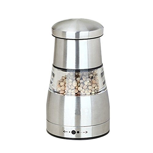 Hiifna Salz- und Pfeffermühle Gewürzmühle mit einstellbarem Mahlgrad und Keramikmahlwerk - 3