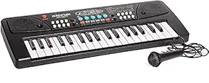 WindSun 37 Key Piano Keyboard Toy for Kids with Mic Dc Power Option Recording Charger not Included Best Birthday Gift for Boys and Girls Musical Instruments Keyboard Music