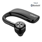 ❷【Extra lange Arbeitszeiten】: Bluetooth-Headset mit eingebautem 220-mAh-Akku, 3 Stunden Ladezeit, 25 Stunden Sprechzeit und 22 Stunden Hörzeit (60% des maximalen Dezibel), 700 Stunden Standby-Zeit.
