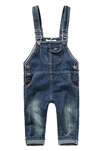 Zhuannian Unisex Baby Toddler Denim Romper Jumpsuits