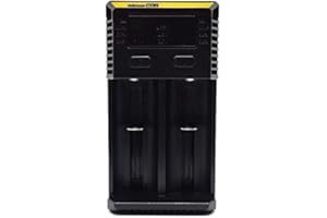 Nitecore i2 (New 2017 version) Intelligent Charger Universal Smart Battery Charger for 18350 16340 26650 18650 16340 AA/AAA re-chargeable LI-ion Batteries