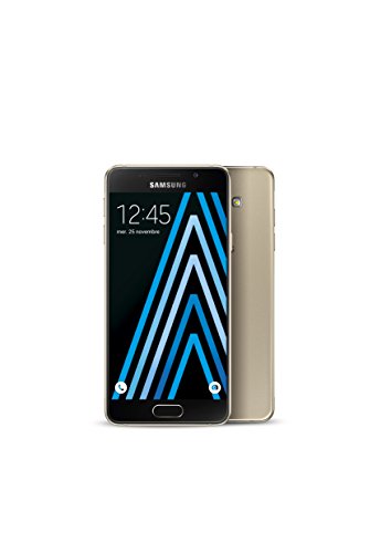 Samsung Galaxy A3 (2016) SM-A310F Dual SIM 4G 16GB Gold - Smartphones (11.9 cm (4.7