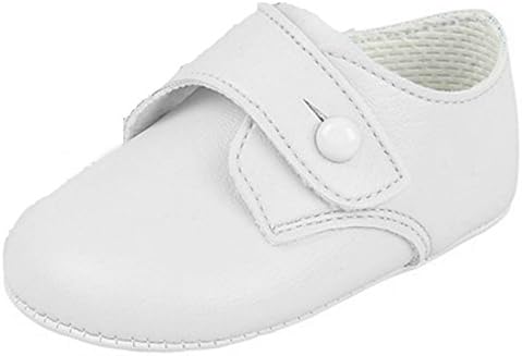 BNIB Made in England baby boys Baypod first pram shoes in blue FREE UK POSTAGE