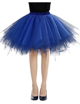 Bbonlinedress Kurz Retro Petticoat Rock Ballett Blase 50er Tutu Unterrock