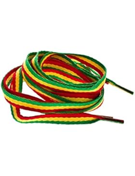 TubeLaces White Flat Schnürsenkel, 5er Pack