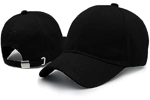 SELLORIA Acrylic Plain Baseball Sport Cap Men's Baseball Head Hat Stylish All Sports Caps With Adjustable Strap Pack Of 1