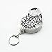 Produktbild Fangfang GAO magnifier 10X Double Folding Keychain Mini Lupe HD Objektiv zum Lesen, Schmuckkennzeichnung, Uhren, DIY Basteln, Schnitzen und Reparieren, Silber