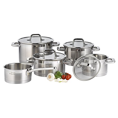 Preisvergleich Produktbild Bongusto Kochtopf Set Avanto 5 tlg. Edelstahl