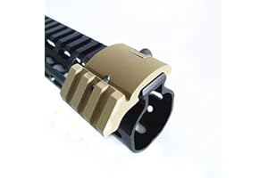 FIRECLUB Ultra Low Profile Offset Rail Picatinny 20 mm de 45 degrés côté Noir pour Red Dot, Mangifiers, for Flashlights AR Sable