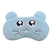 Produktbild Maoran Augenmaske Schlafmaske Augenbinde Schlaf Augenabdeckung Patch Cartoon Maus Form Verstellbarer Riemen Maus Form 20 * 9,5 cm